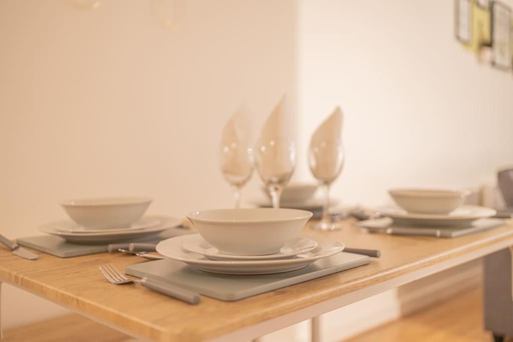 לייסטר Cosy, Modern City Centre Apartment Free Parking מראה חיצוני תמונה